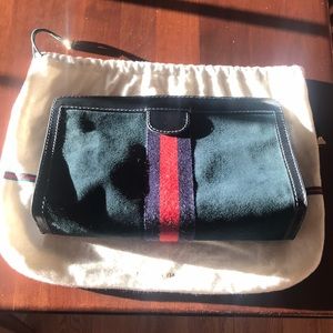Vintage Gucci Clutch and dust bag